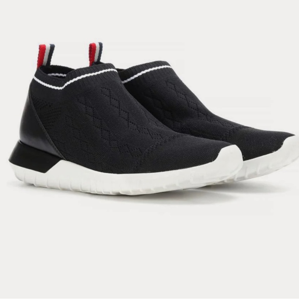 Moncler - Giroflee sock Black Low
top Sneakers